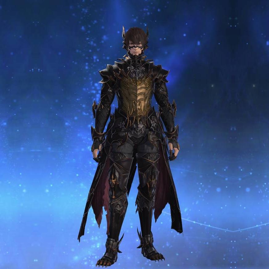 レディアント・レンジャーアタイア's gearset image male.