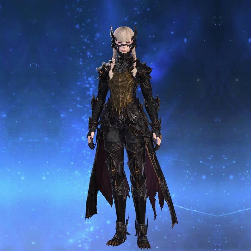 レディアント・レンジャーアタイア's gearset image female model.