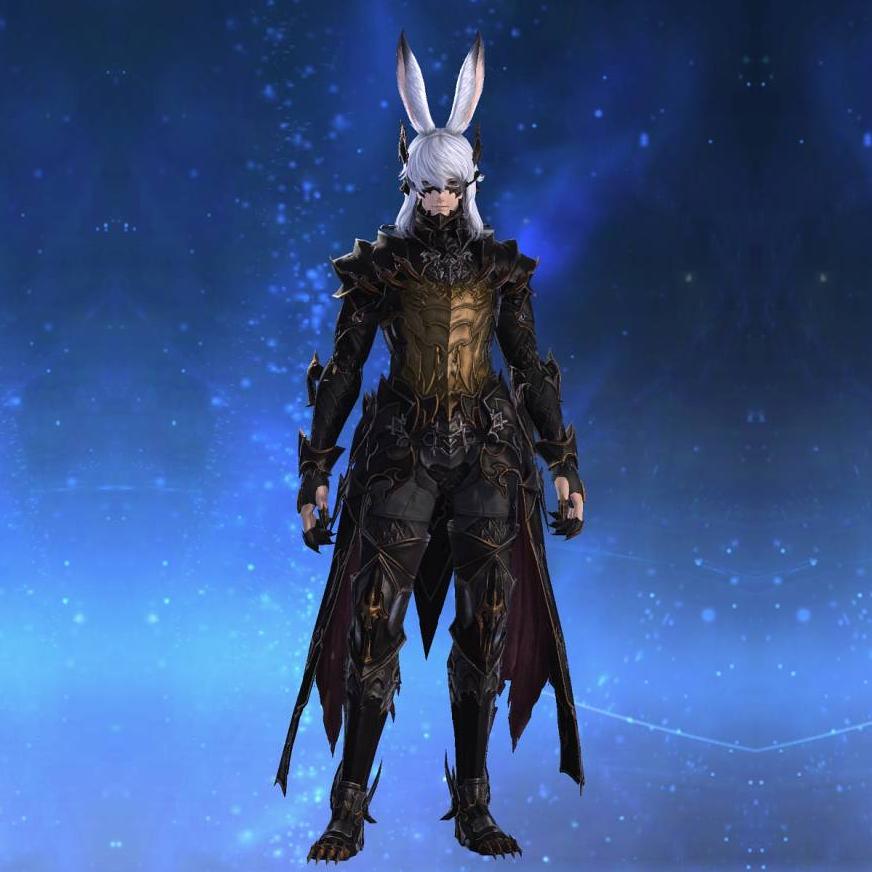 レディアント・レンジャーアタイア's gearset image male model.