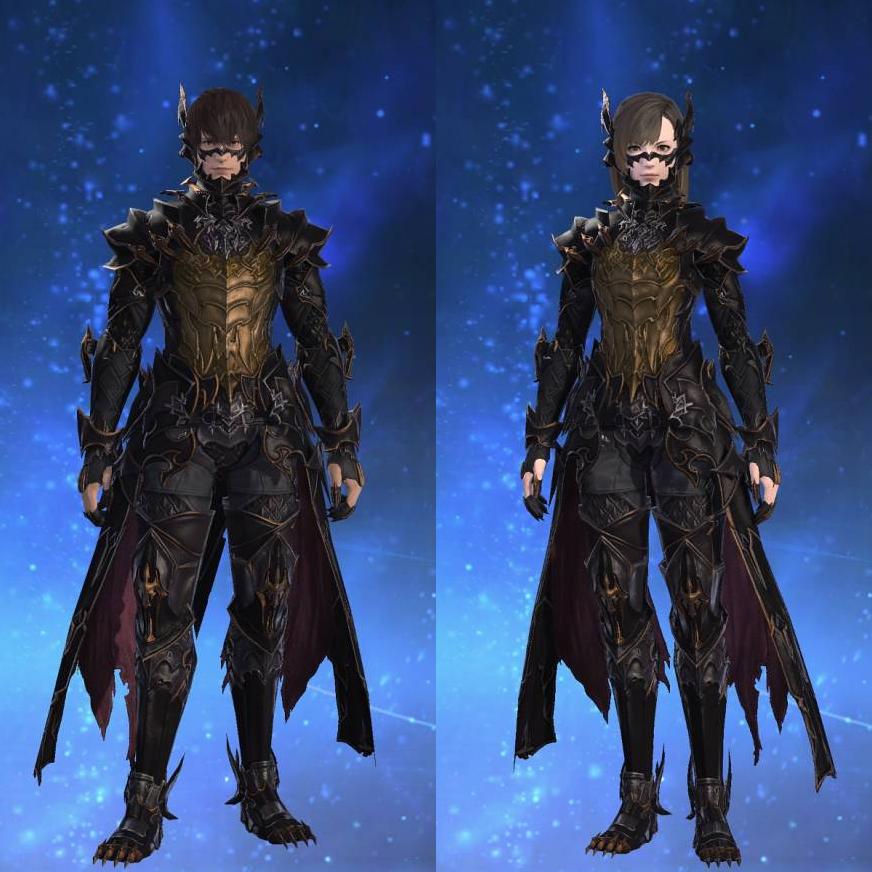 レディアント・レンジャーアタイア's gearset image.