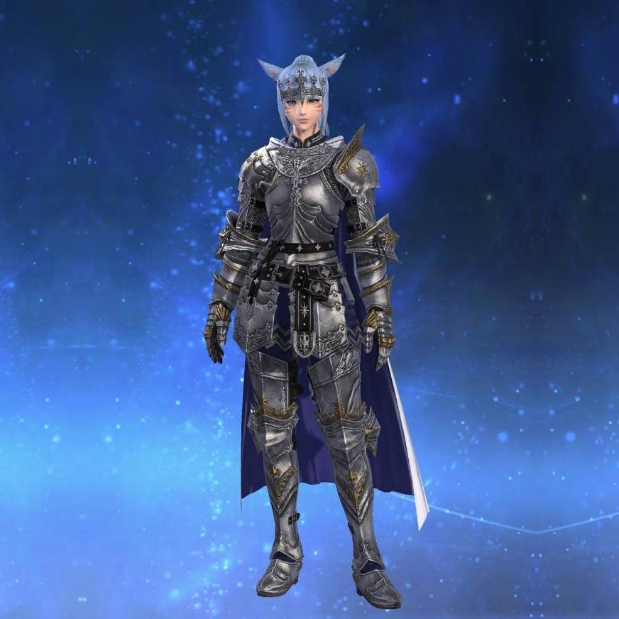 レヴェランスアタイア's gearset image female model.