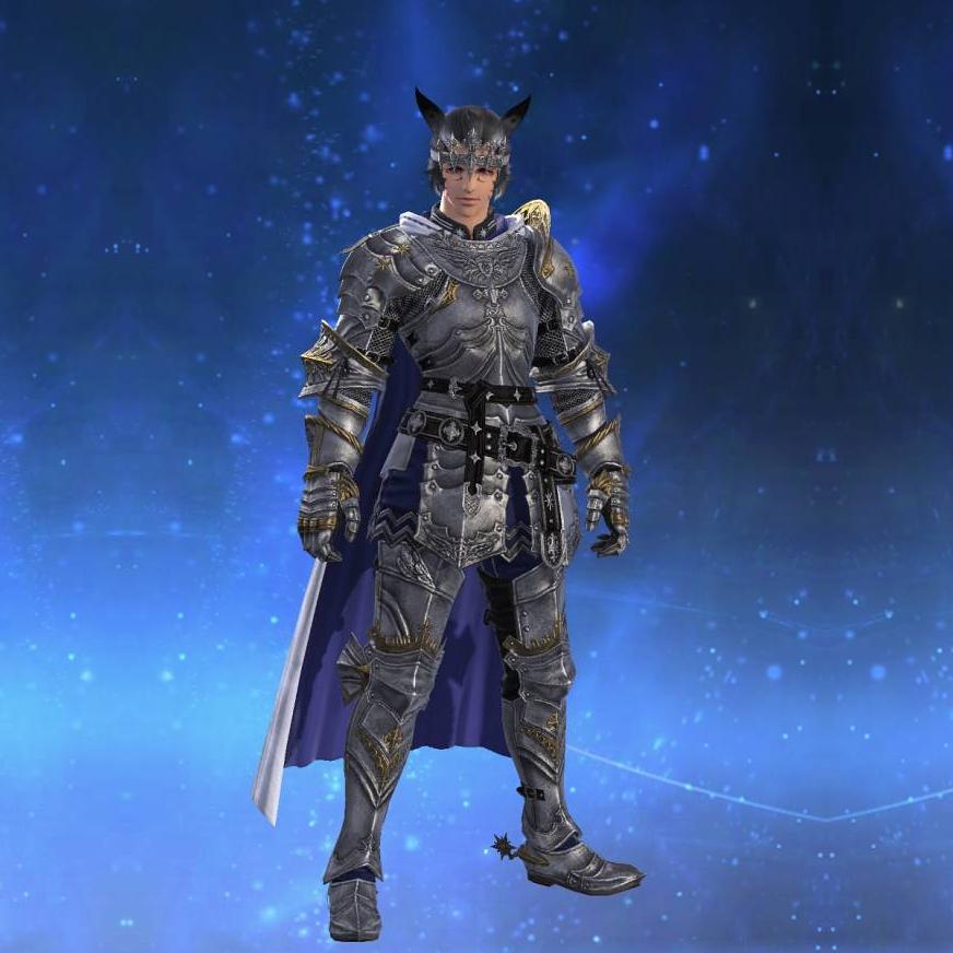 レヴェランスアタイア's gearset image male model.