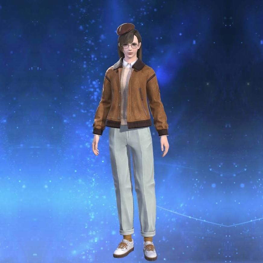 Varsity Jacket's gearset image female.