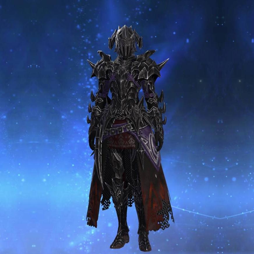 Virtu Chaos Cuirass's gearset image female.