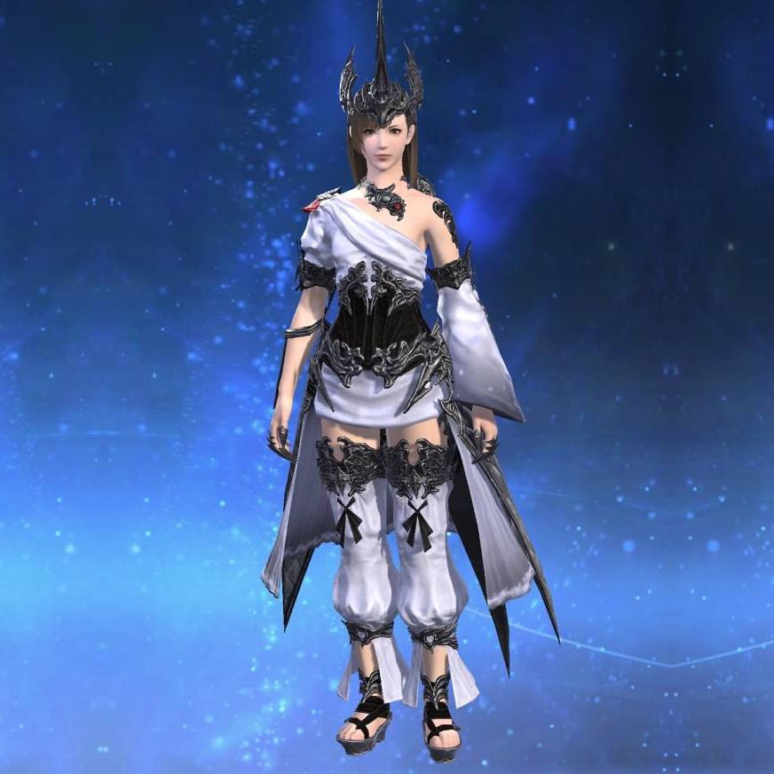 Virtu Caller's Himation's gearset image female.