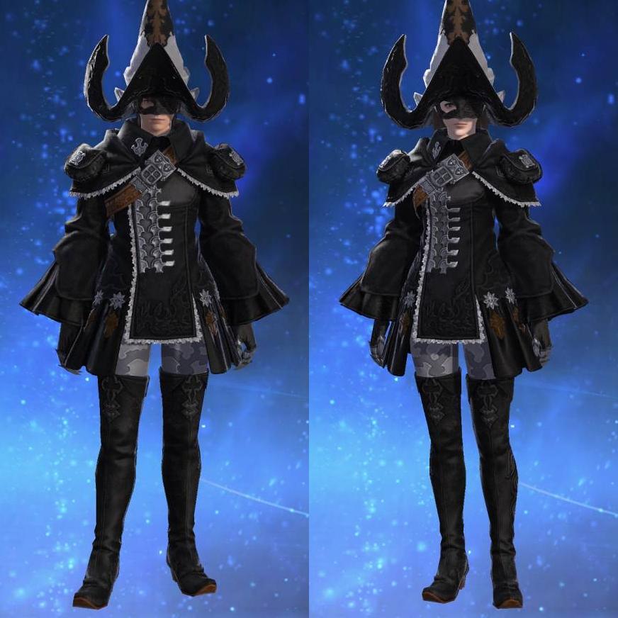 Virtu Goetia Coat's gearset image.