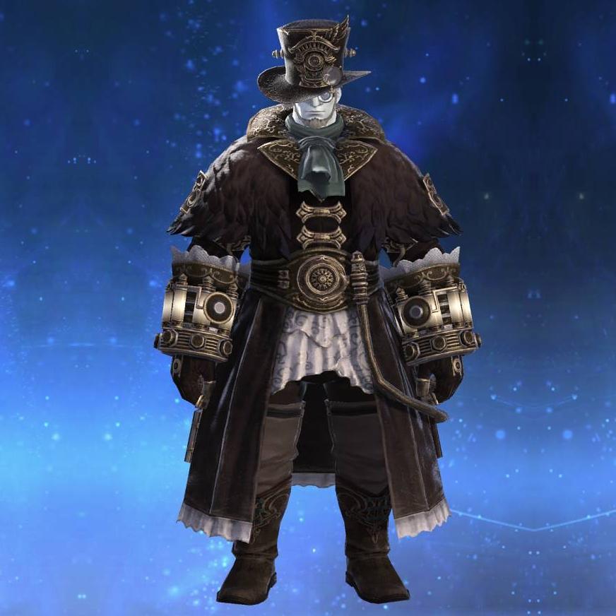 Virtu Savant's Overcoat's gearset image male model.