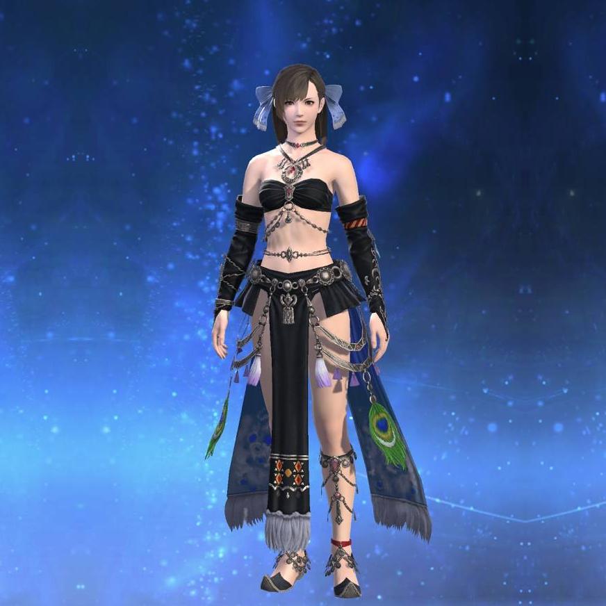 Virtu Dancer's Casaque's gearset image female.