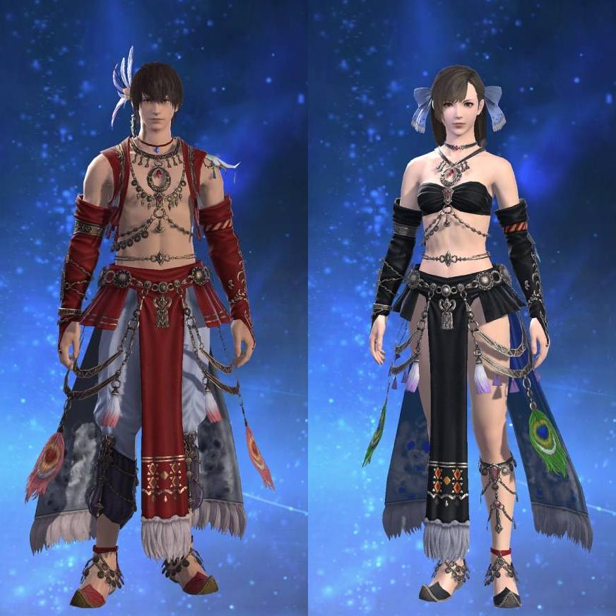 Virtu Dancer's Casaque's gearset image.