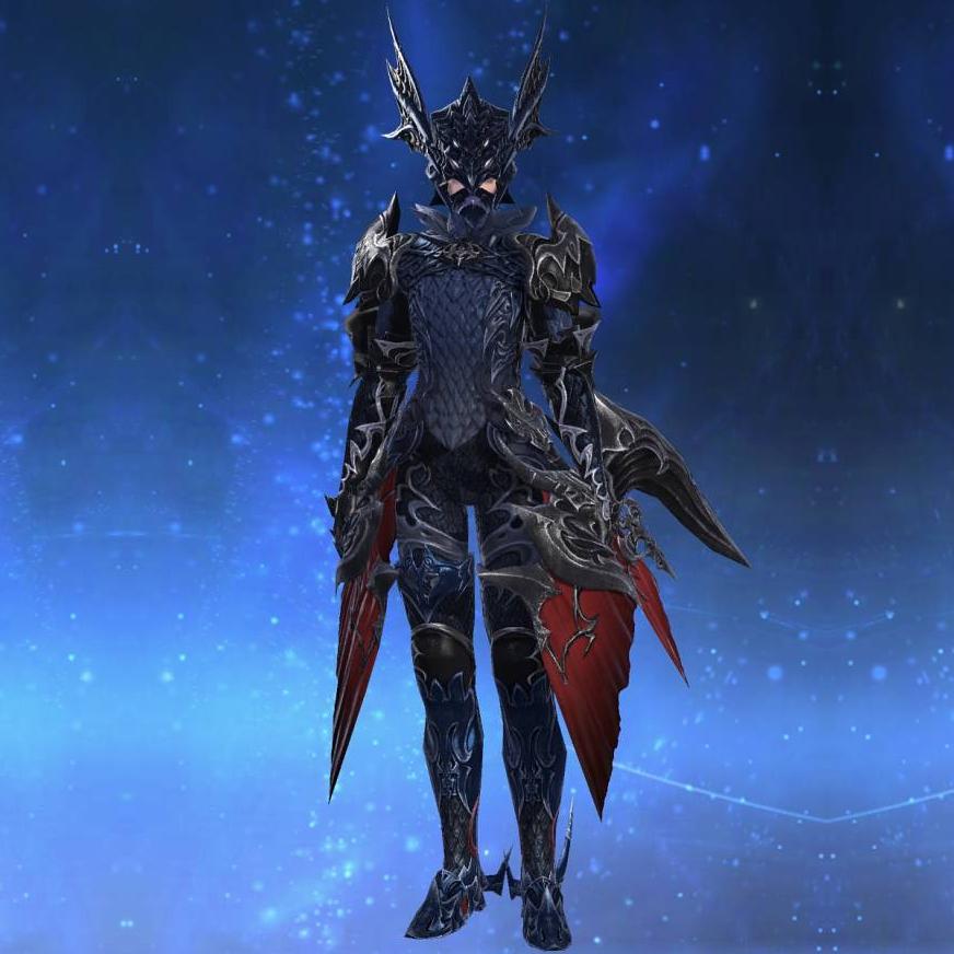 Virtu Dragonlancer's Plackart's gearset image female model.