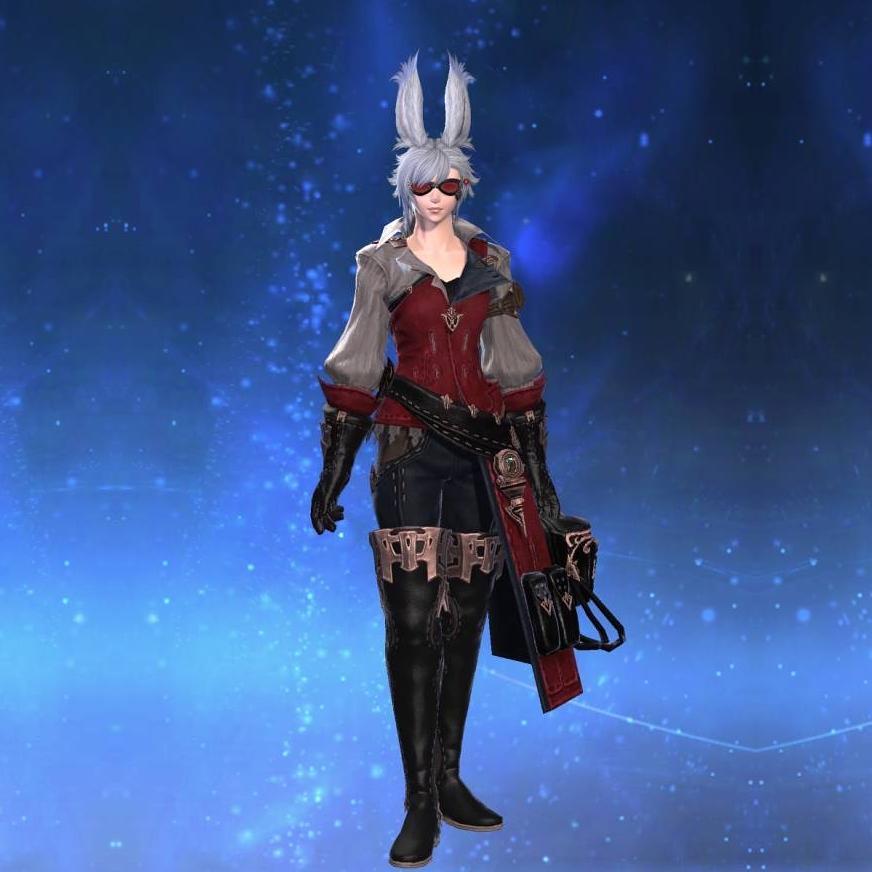 Virtu Machinist's Shirt's gearset image female model.
