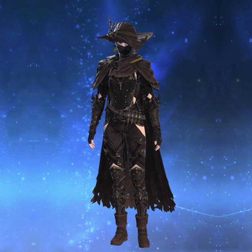 Virtu Reaper's Corselet's gearset image female.