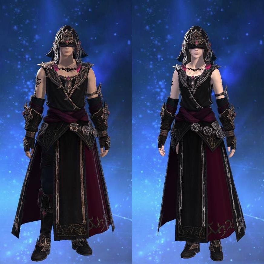 ヴォイドムーン・スカウトアタイア's gearset image.