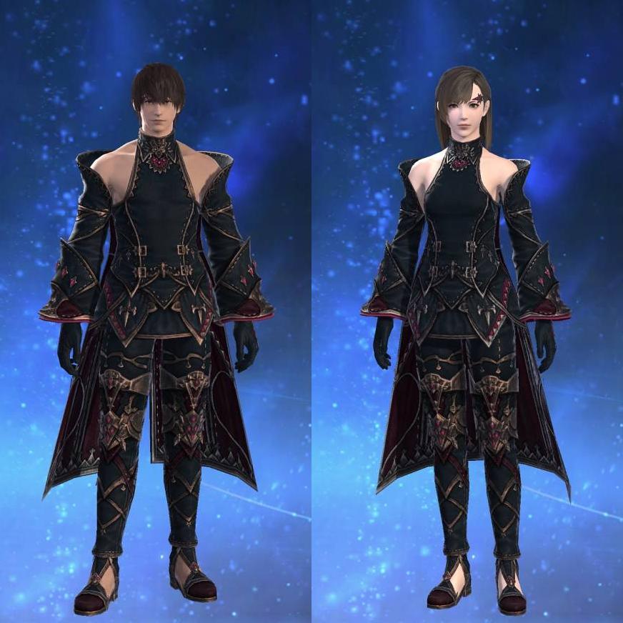 ヴォイドムーン・ヒーラーアタイア's gearset image.
