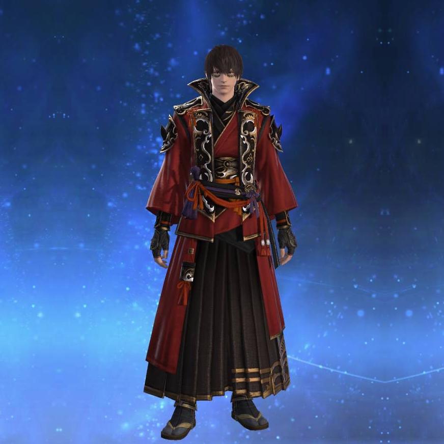 早乙女装束's gearset image male.
