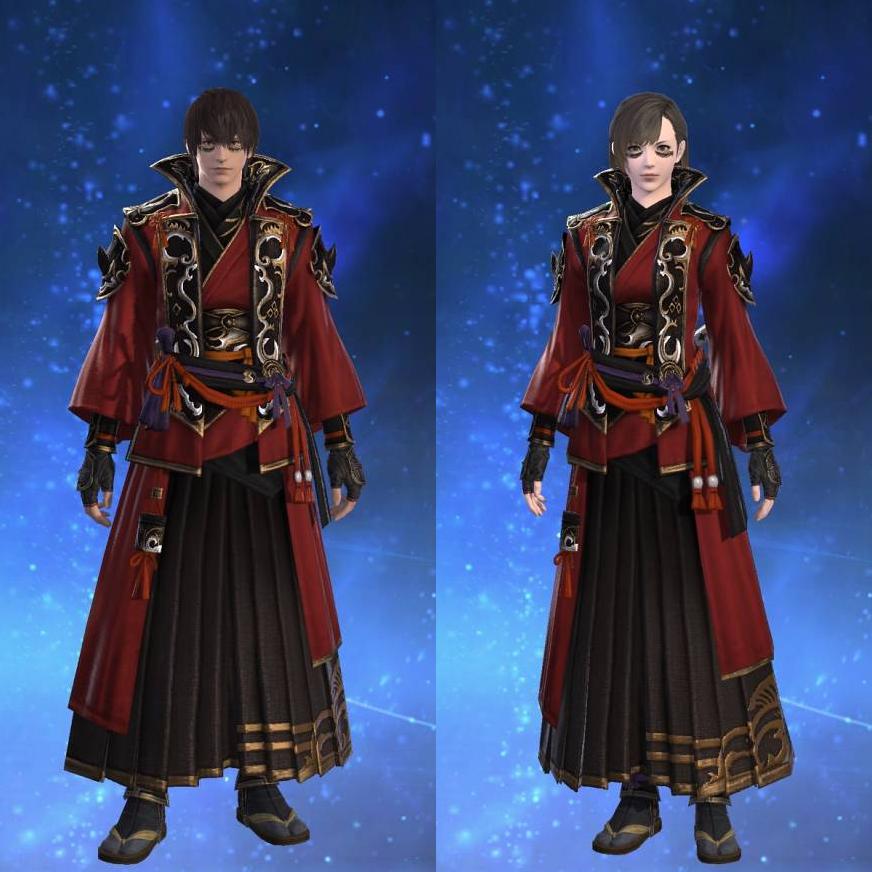 早乙女装束's gearset image.