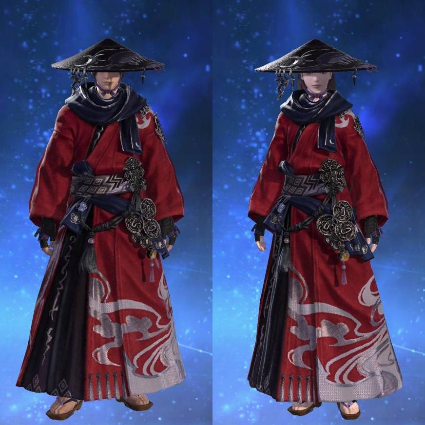 Virtu Myochin Haori's gearset image.