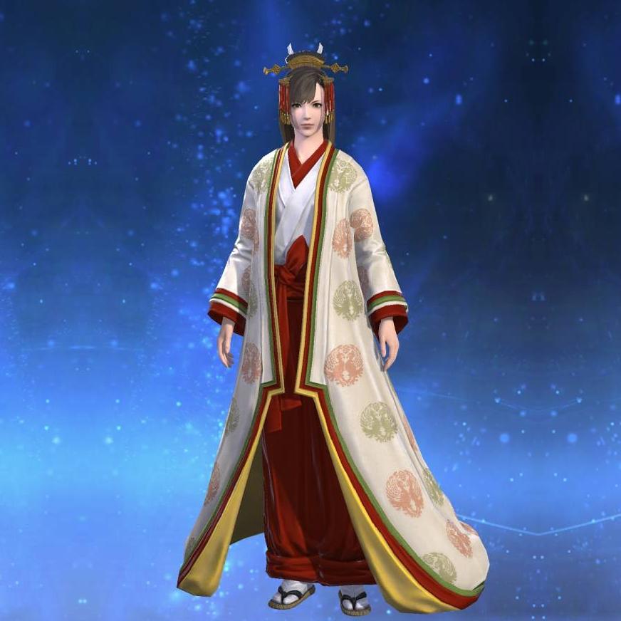 Shishu Gozen Kochiki's gearset image female.