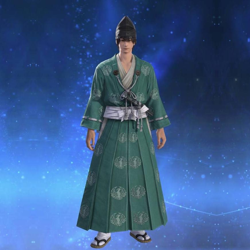 Shishu Bujin Hitatare's gearset image male.