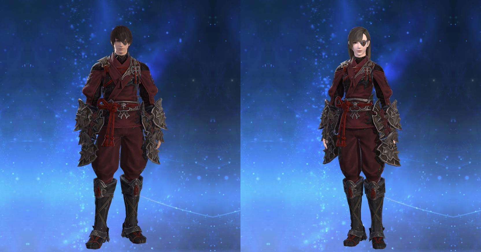 風魔装束・陰【威】 ｜ FFXIV ARMOURY COLLECTION