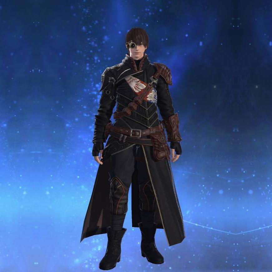 Makai Vanguard's Battlegarb's gearset image.