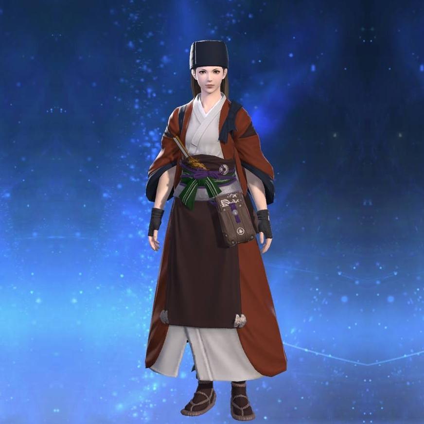 黒麻胴着's gearset image female.