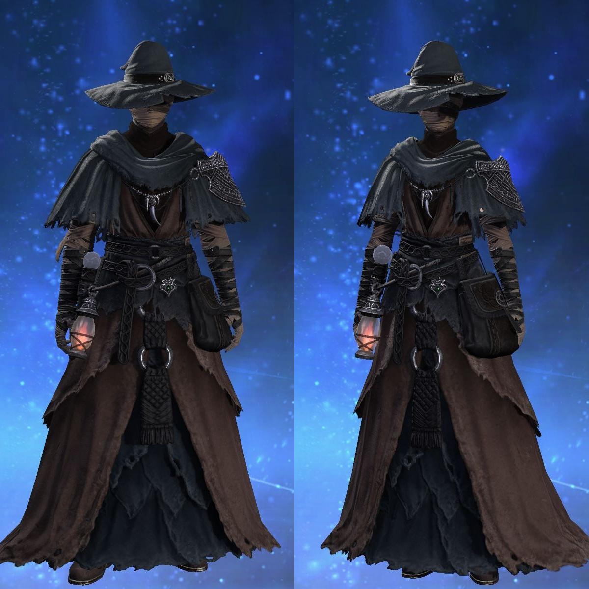 Mountain Linen Cloak of Aiming  FFXIV ARMOURY COLLECTION