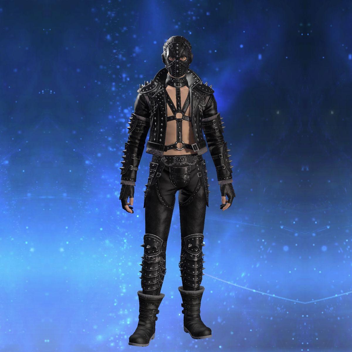 アカシア・キャスターアタイア's gearset image male.