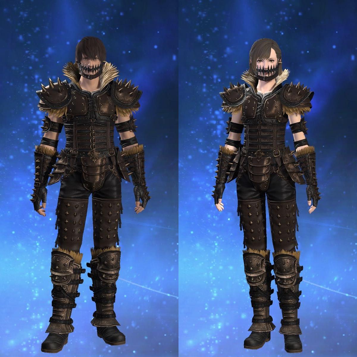 アカシア・スレイヤーアタイア's gearset image.