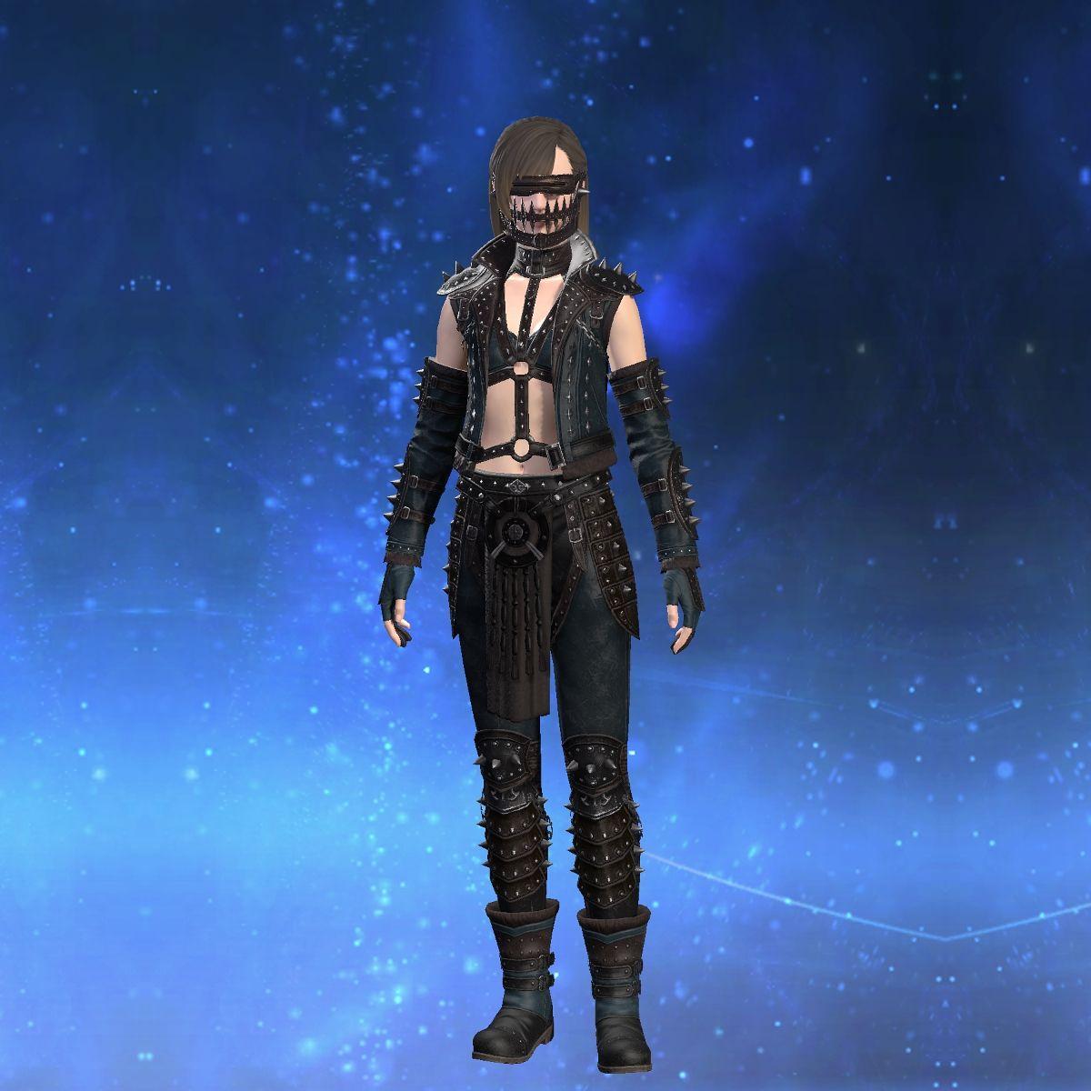 アカシア・レンジャーアタイア's gearset image female.