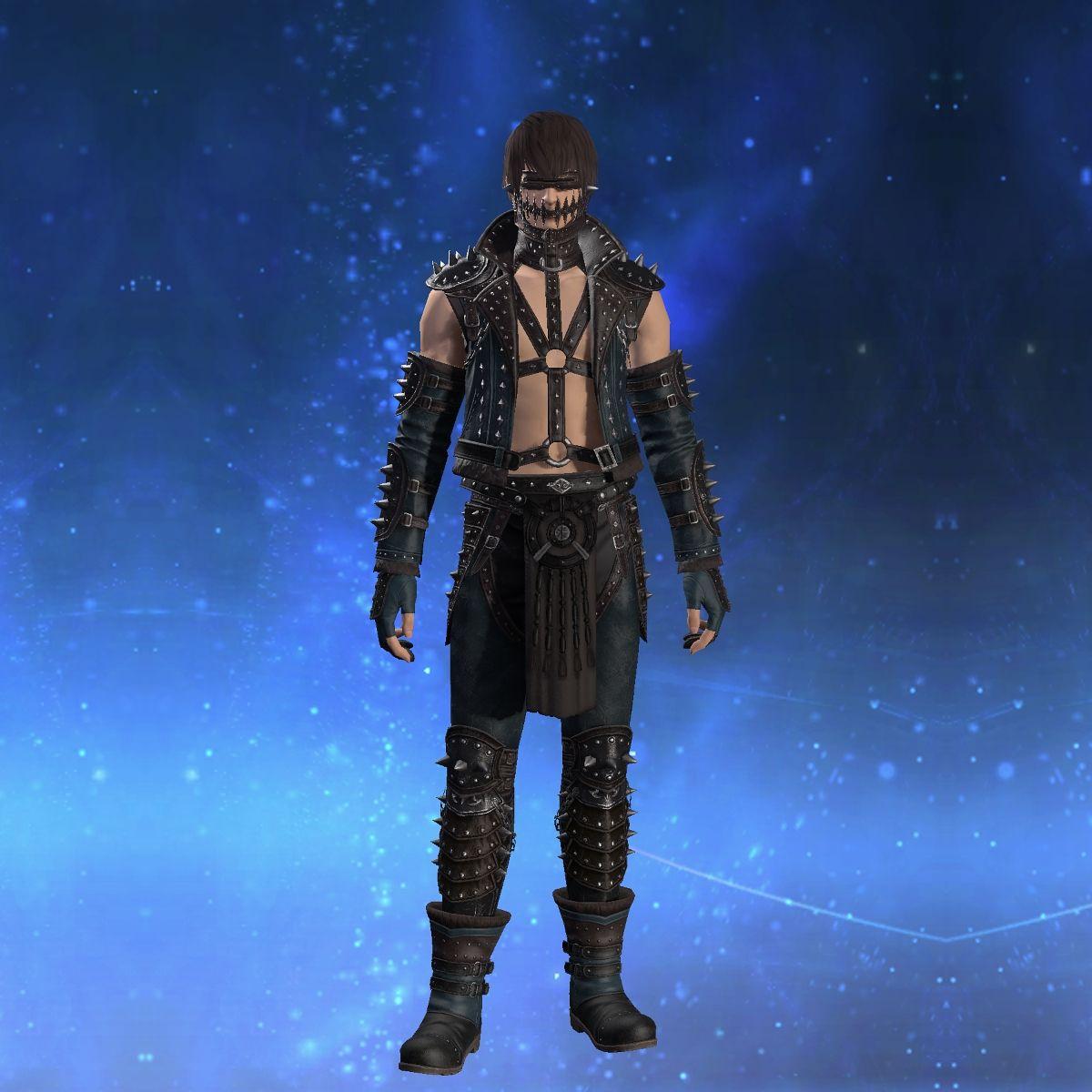 アカシア・レンジャーアタイア's gearset image male.