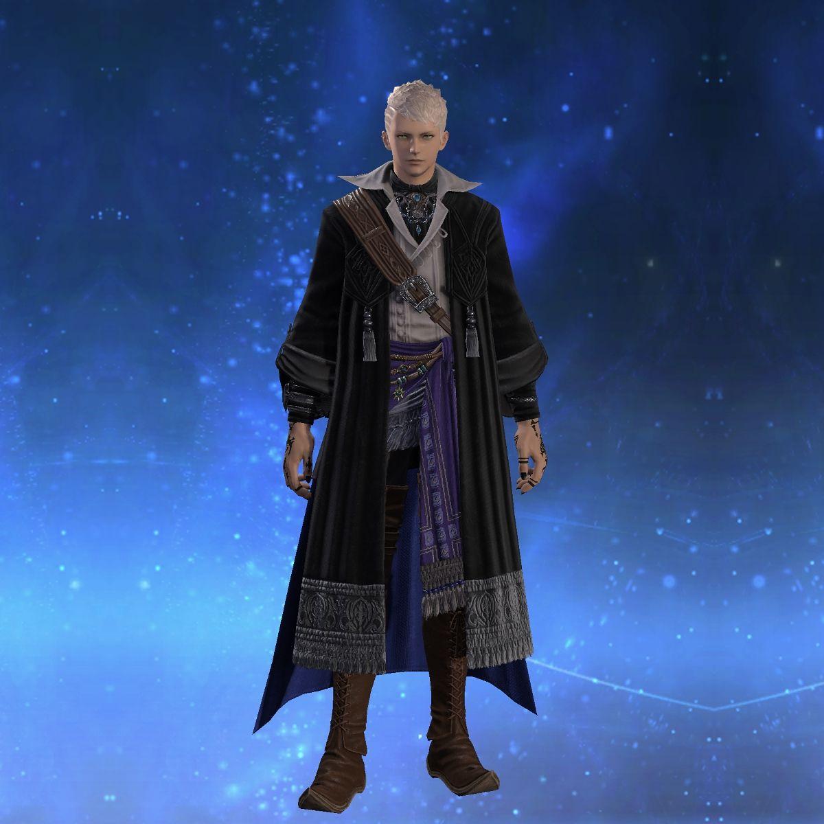 アークメイジ・アタイア's gearset image male model.