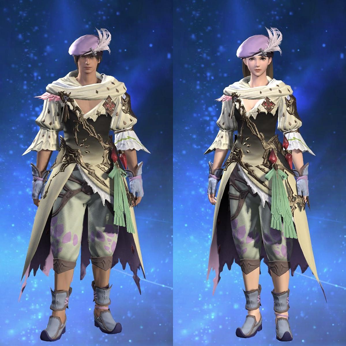 ウェザード・ペインターアタイア's gearset image.