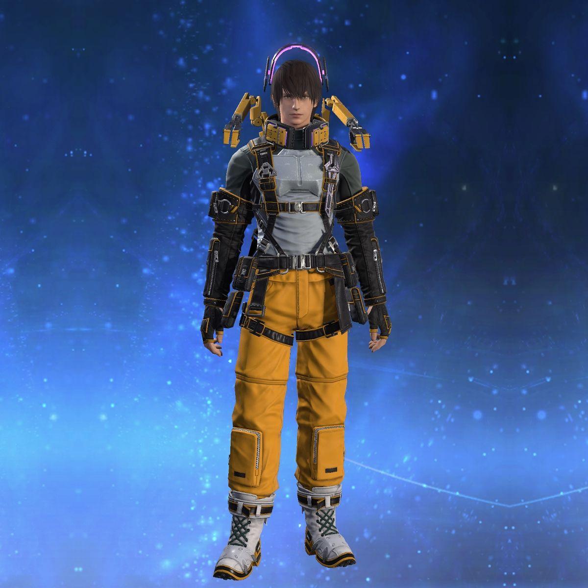 Everseeker's Top of Crafting's gearset image male.
