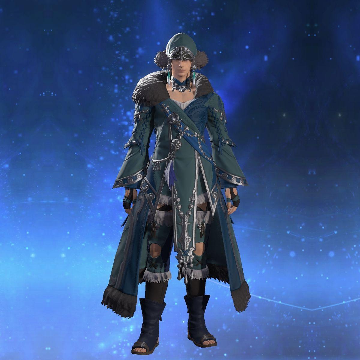 オルコクロマイト・キャスターアタイア's gearset image male.