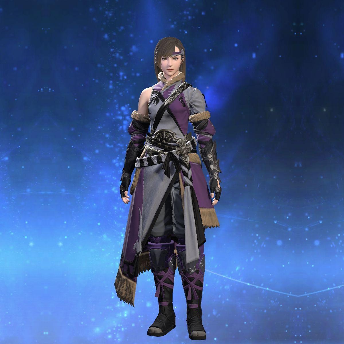 Snow Cotton Jacket of Striking's gearset image female.
