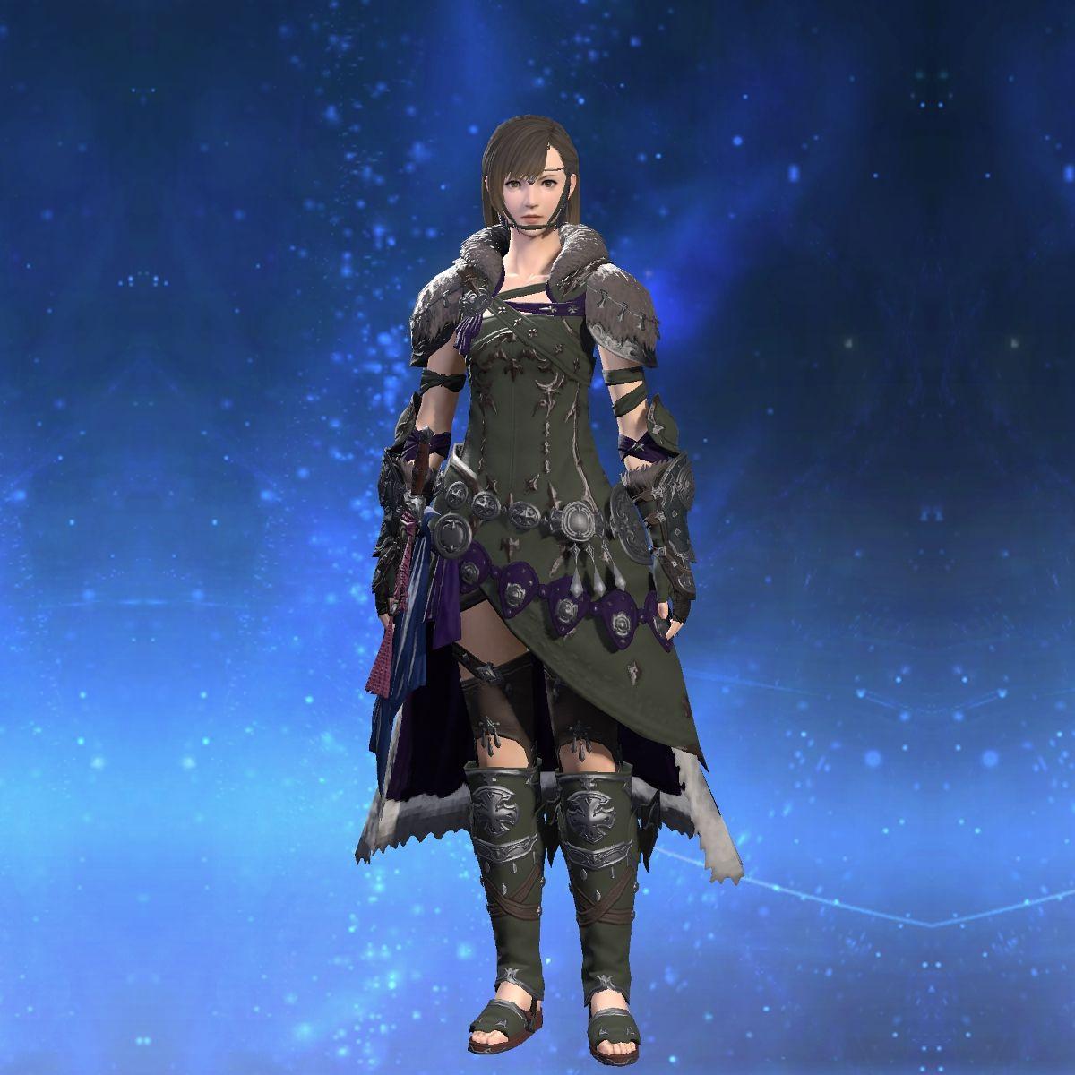 オルコクロマイト・ディフェンダーアタイア's gearset image female.