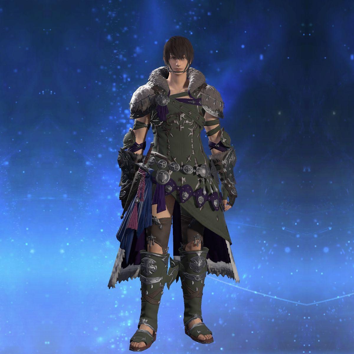 オルコクロマイト・ディフェンダーアタイア's gearset image male.