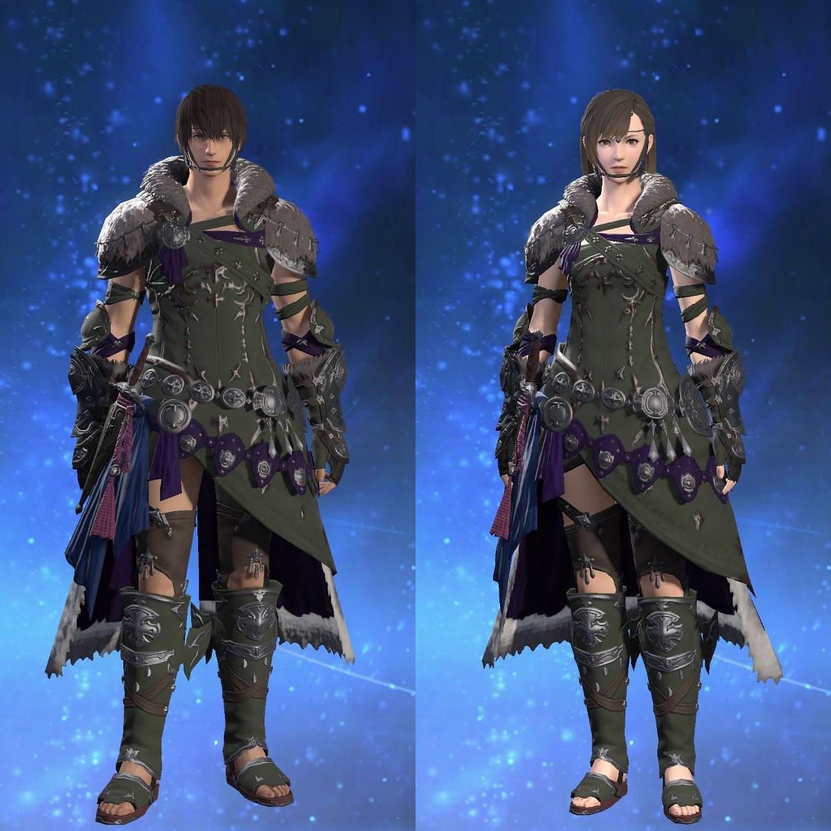 オルコクロマイト・ディフェンダーアタイア's gearset image.