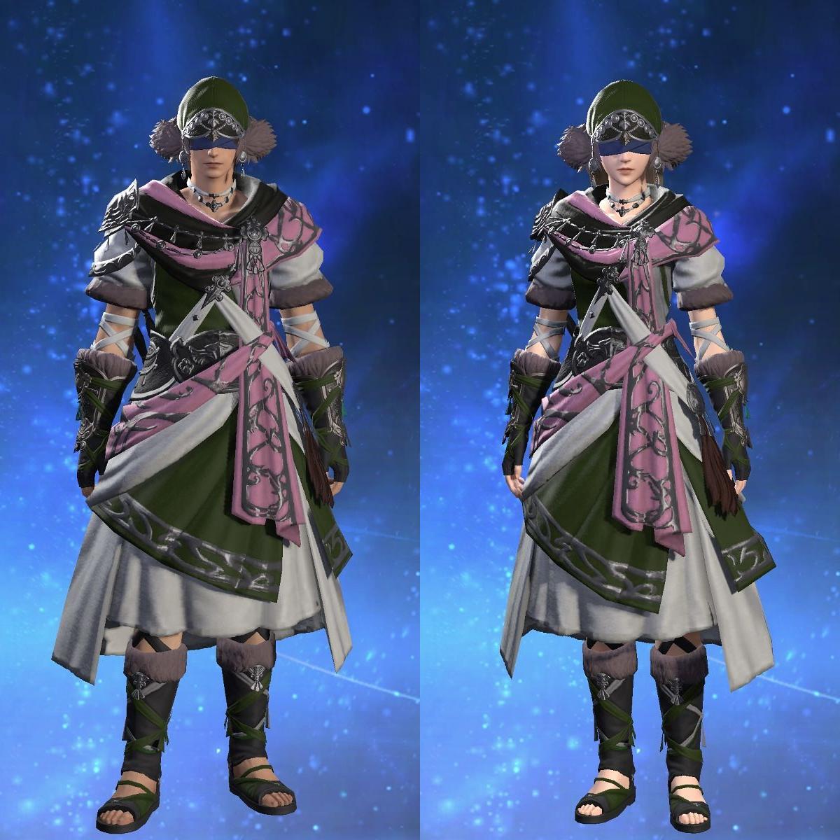 Snow Cotton Tunic of Healing's gearset image.