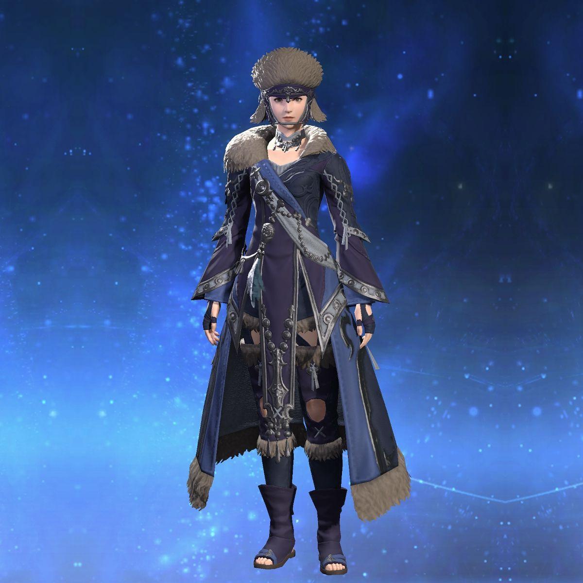 オルコクロマイト・レンジャーアタイア's gearset image female.