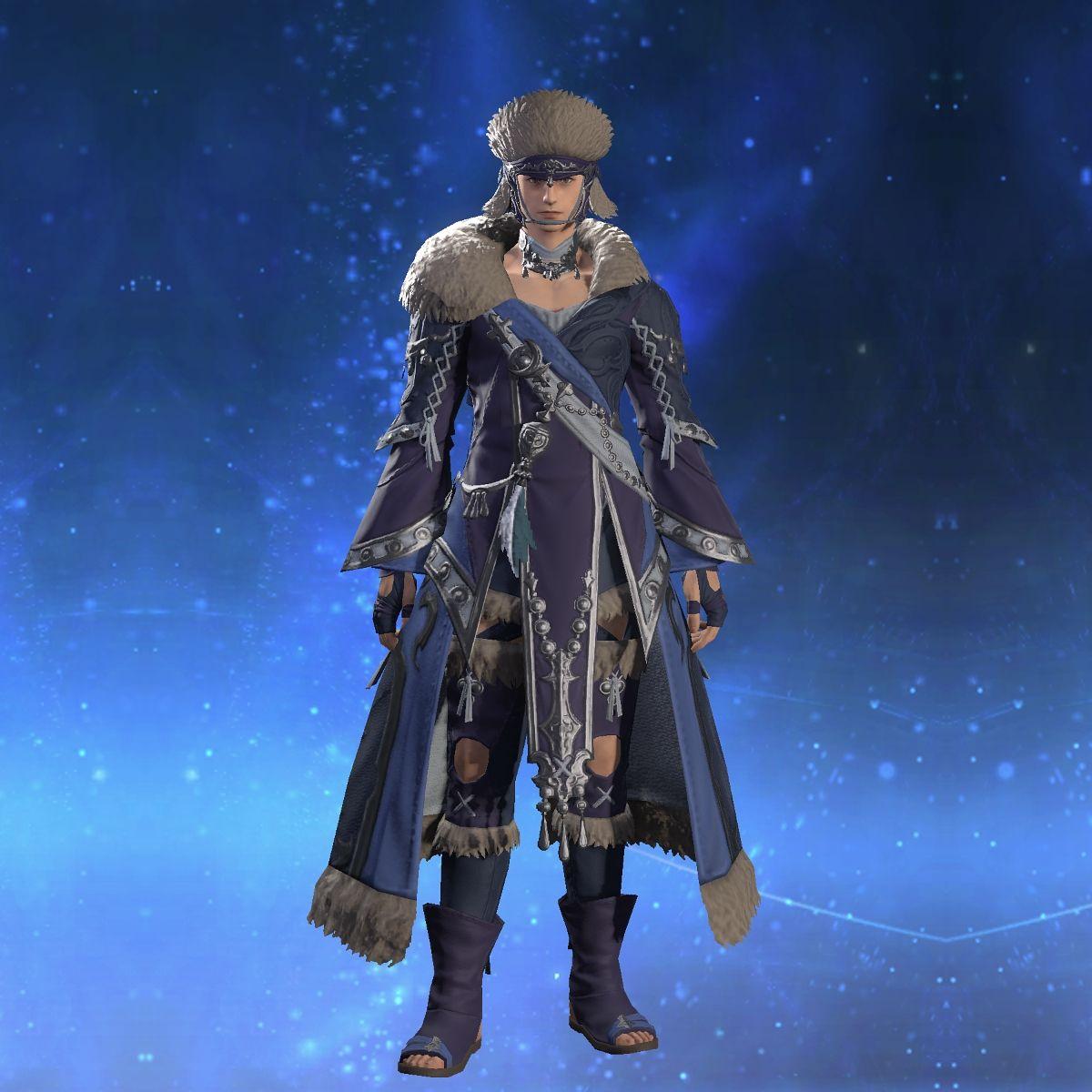 オルコクロマイト・レンジャーアタイア's gearset image male.