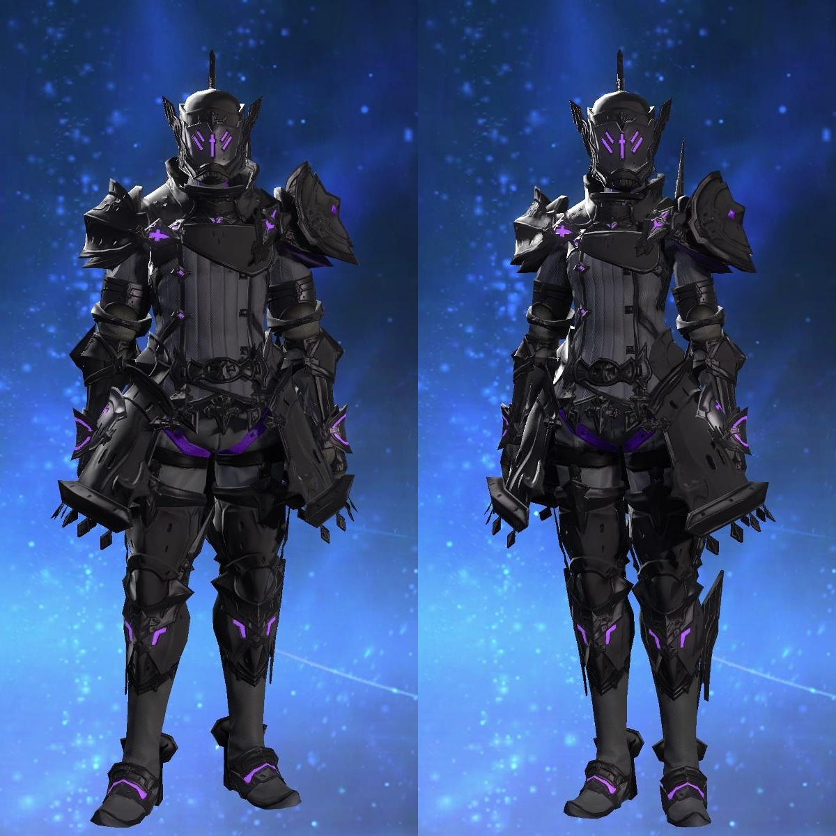 カザナル・スレイヤーアタイア's gearset image.