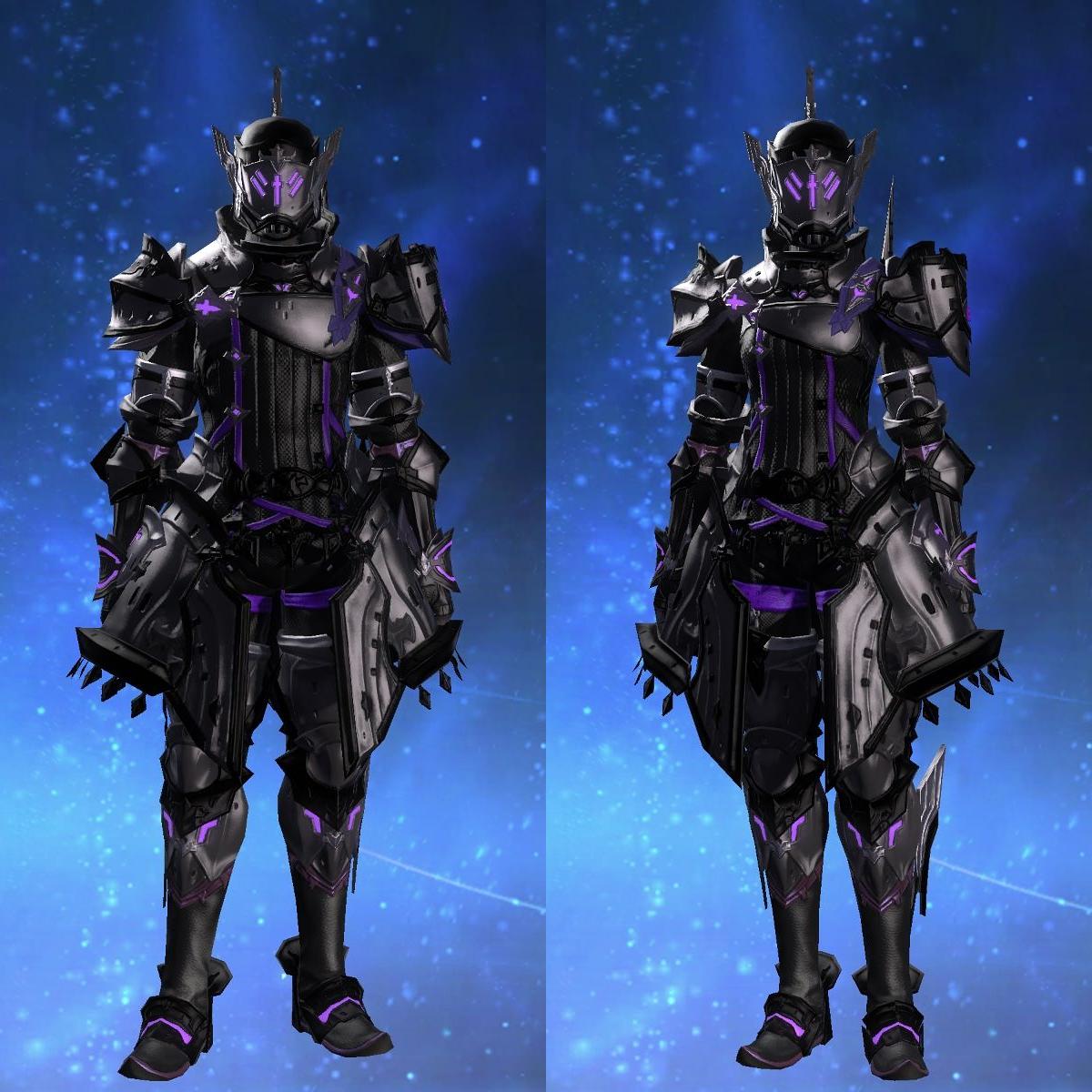 カザナル・ディフェンダーアタイア's gearset image.