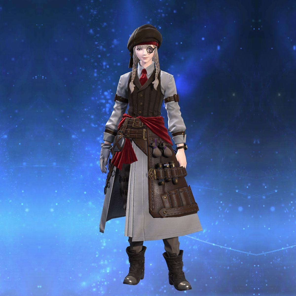 コルドロンライズ・アタイア's gearset image female model.