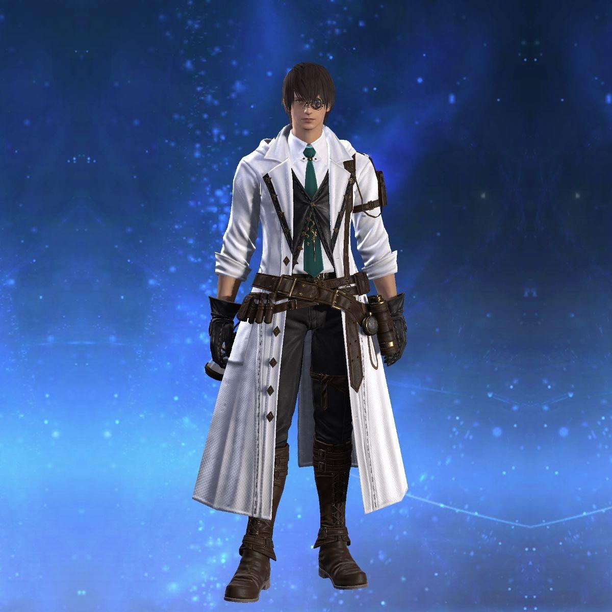 Scientist's Coat's gearset image male.