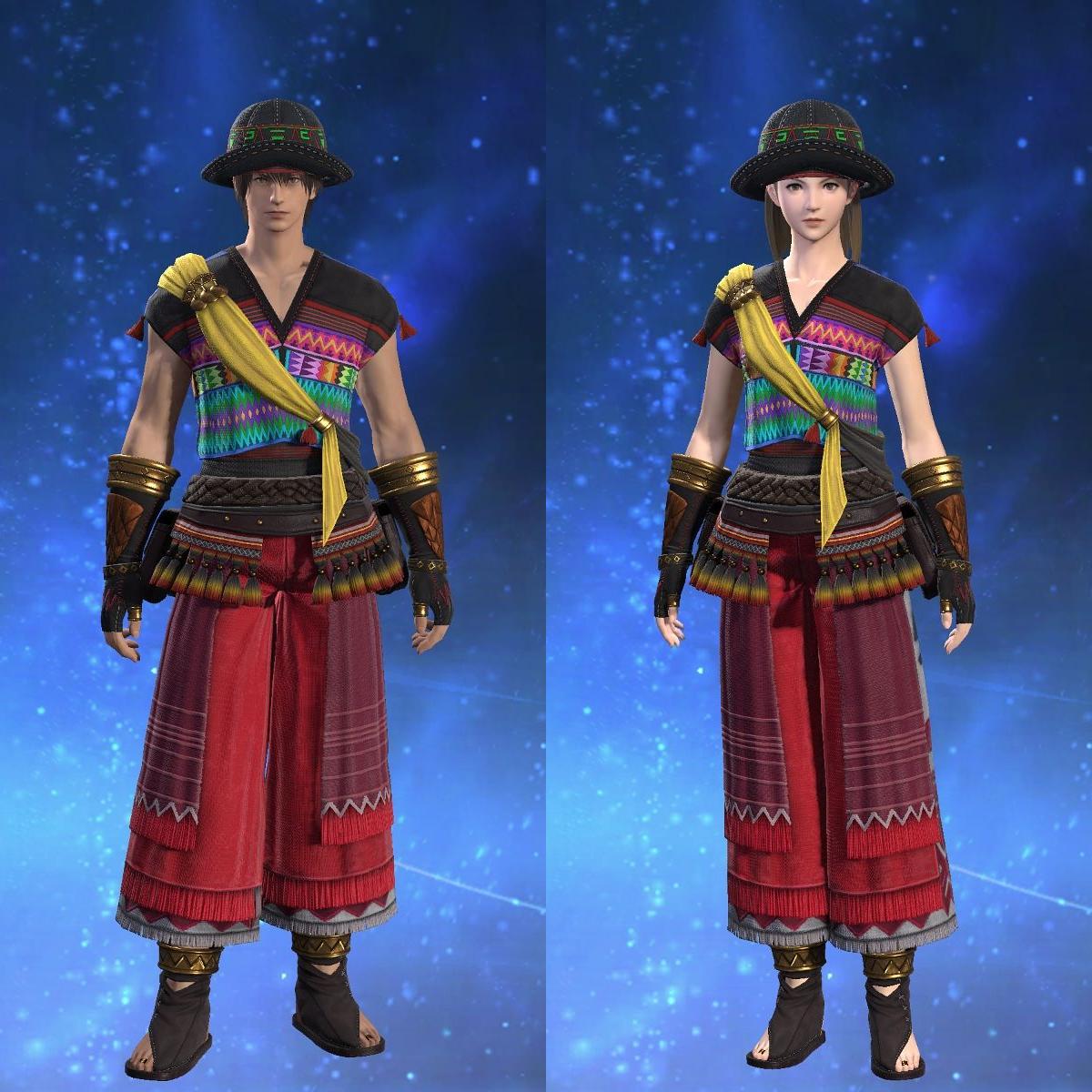 サンダーヤードシルク・ギャザラーアタイア's gearset image.