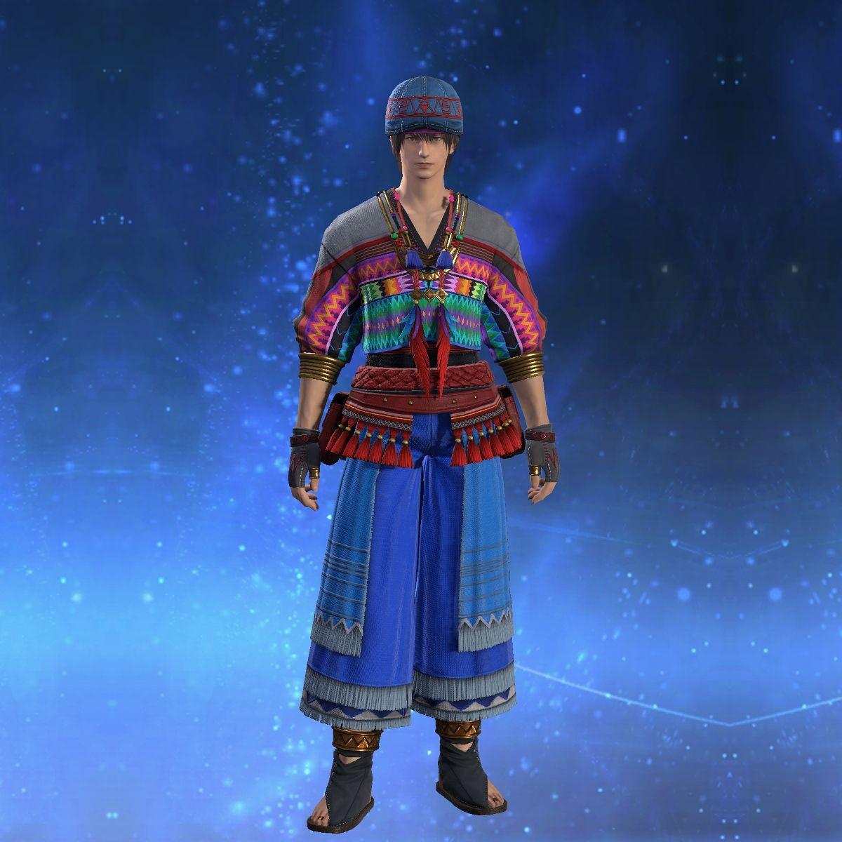 サンダーヤードシルク・クラフターアタイア's gearset image male.