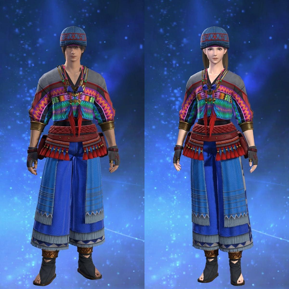サンダーヤードシルク・クラフターアタイア's gearset image.