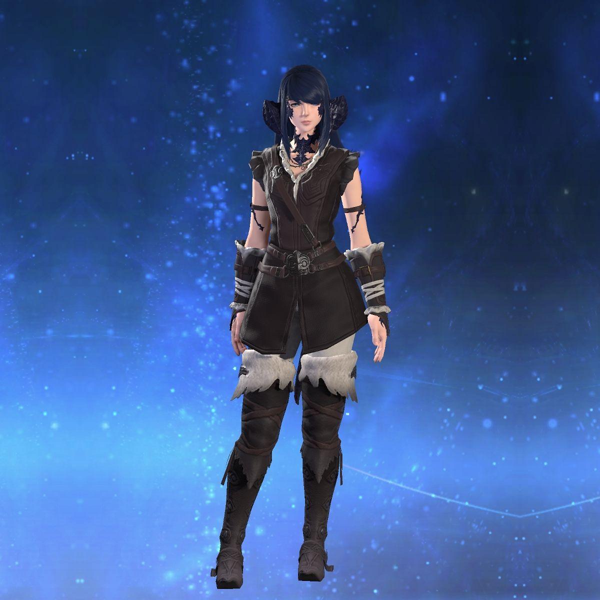 スネイクバイトアタイア's gearset image female model.